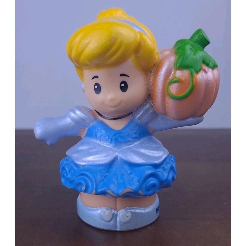 Fisher-Price Little People Disney Princess Cinderella Holding Pumpkin 2016